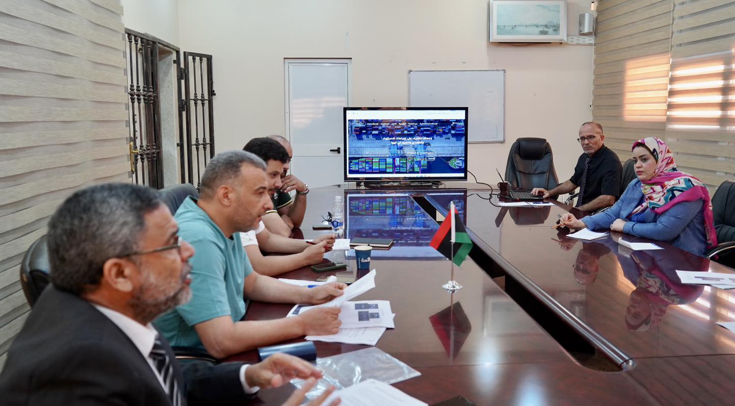 مُتابعة الإستعدادات النهائية لإطلاق خدمات نقطة الاستعلام لتسهيل التجارة الخارجية.